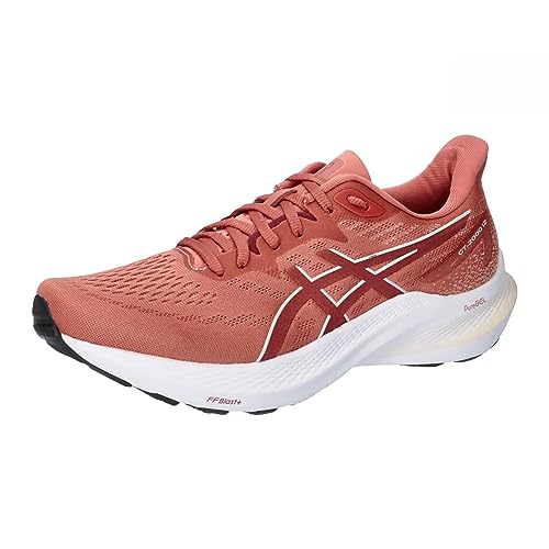 ASICS GT 2000 12 Donna Laufschuhe Weiß Rot von ASICS