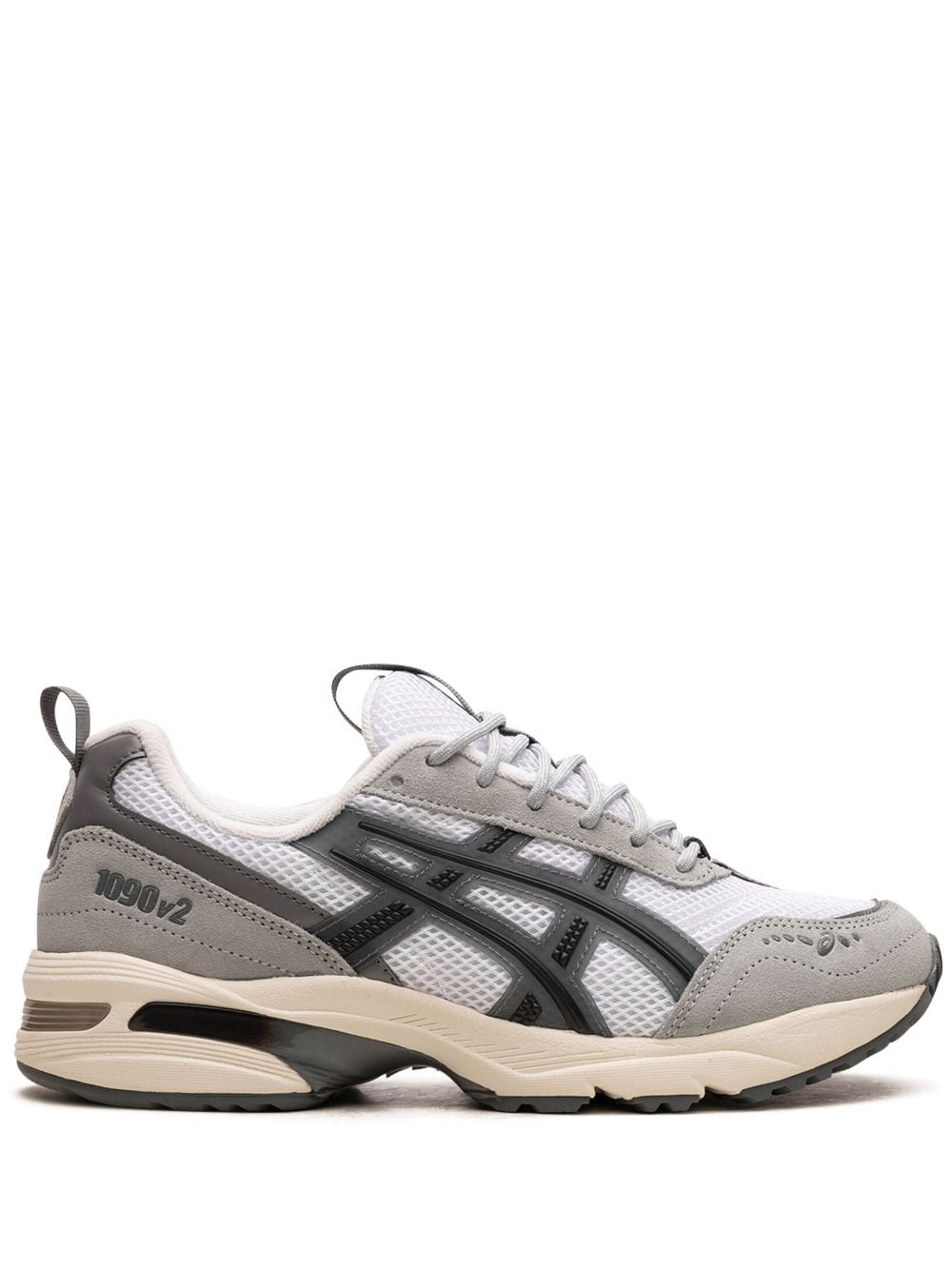 ASICS Gel-1090 V2 White Steel/Grey Sneakers - Grau von ASICS