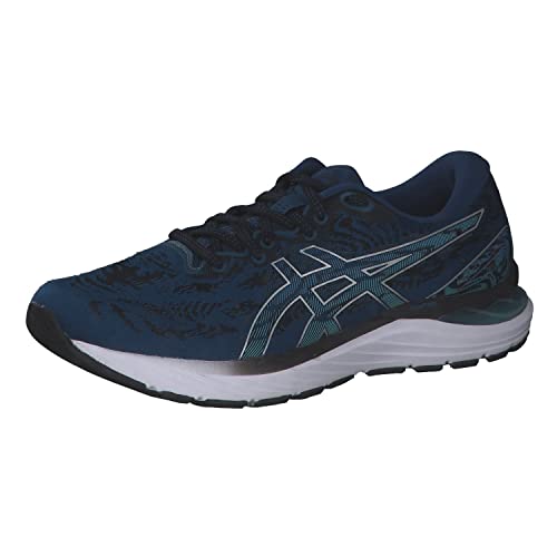 ASICS Gel-Cumulus 23 Laufschuhe Herren blau/Silber, 10 US - 44 EU von ASICS