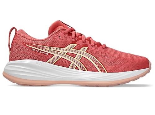 ASICS Gel-Cumulus 27 GS Sneaker, Dark Pink Clay Cream, 35.5 EU von ASICS