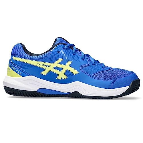 ASICS Gel-Dedicate 8 Padel GS Sneaker, Illusion Blue/Glow Yellow, 33.5 EU von ASICS