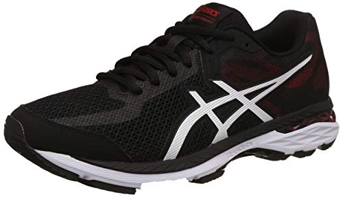 ASICS Gel-Glyde 2 Herren Running Trainers 1011A028 Sneakers Schuhe (UK 6 US 7 EU 40, Black Classic red 001) von ASICS