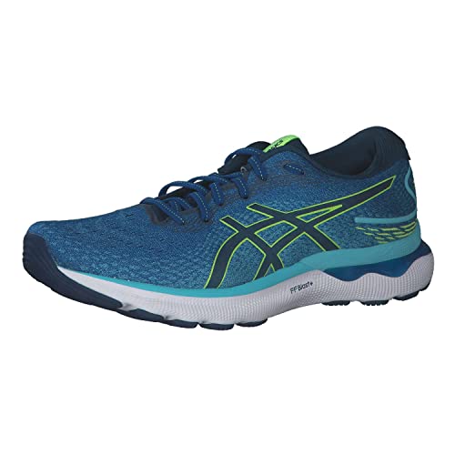 ASICS Gel-Nimbus 24 Laufschuh Herren blau/grün, 7.5 US - 40.5 EU von ASICS