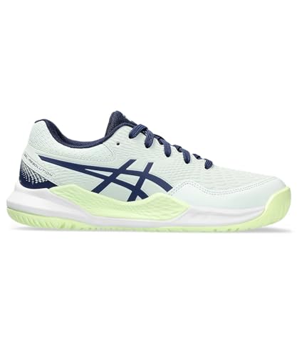 ASICS Gel-Resolution 9 Gs Sneaker, Pale Mint/Blue Expanse, 32.5 EU von ASICS