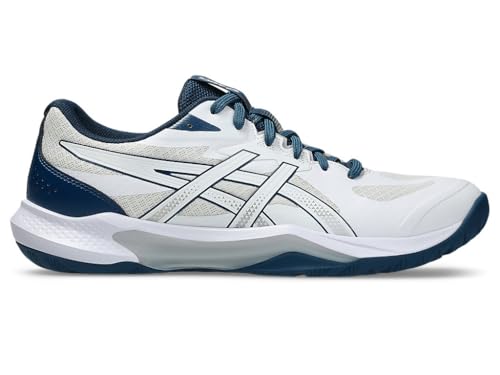 ASICS Gel-Tactic 13 White/MAKO Blue - 9/42.5 von ASICS