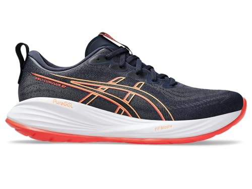 ASICS Gel-Cumulus 27 Herren Laufschuhe Farbe: Dunkelblau/Orange; Größe: EUR 39 | US 6 | UK 5 von ASICS
