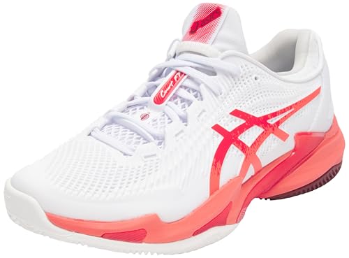 ASICS Herren Court FF 3 Clay Novak Sneaker, Weiss/ELEKTROROT, 43.5 EU ASICS Herren Court FF 3 Clay Novak Sneaker, Weiss/ELEKTROROT, 43.5 EU von ASICS