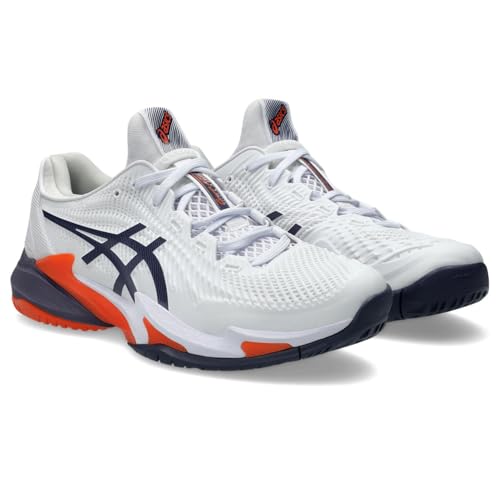 ASICS Herren Court FF 3 Sneaker, Weiss/GRAU-LILA, 40.5 EU ASICS Herren Court FF 3 Sneaker, Weiss/GRAU-LILA, 40.5 EU von ASICS