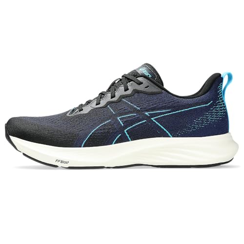 ASICS Herren Dynablast 4 Sneaker, Black Blue Expanse, 42 EU ASICS Herren Dynablast 4 Sneaker, Black Blue Expanse, 42 EU von ASICS