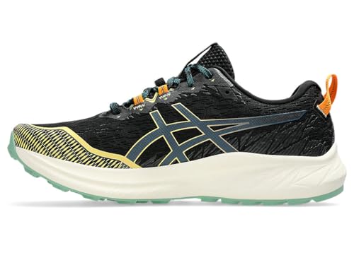 ASICS Herren Fuji Lite 4 Sneaker, Black/Magnetic Blue, 46.5 EU von ASICS