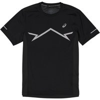 ASICS Herren Funktionsshirt schwarz Mikrofaser von ASICS