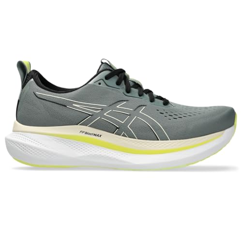 ASICS Herren GLIDERIDE MAX Laufschuhe, Monument Blue/Vanilla, 13 Wide von ASICS