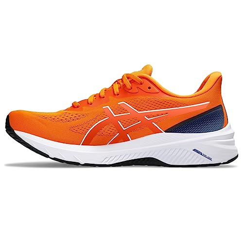 ASICS Herren GT-1000 12 Laufschuh, Hellorange/Weiß, 46 EU von ASICS