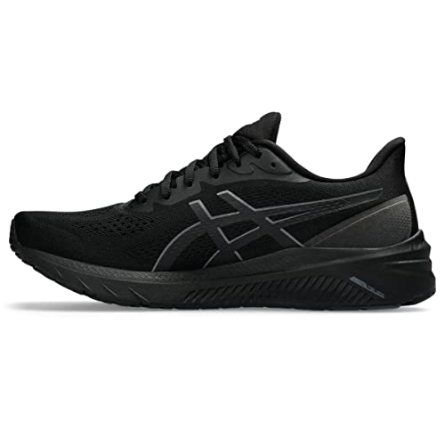 ASICS Herren GT-1000 12 Laufschuhe, Schwarz, Grau (Black/Carrier Grey), 12 X-Wide von ASICS