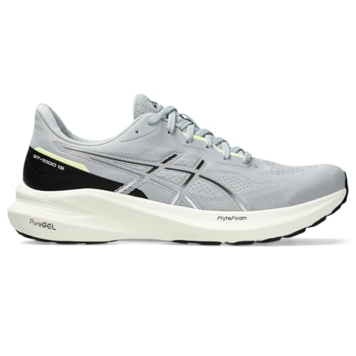 ASICS Herren GT-1000 13 Laufschuhe, Piedmont Grau/Schwarz, 42.5 EU von ASICS