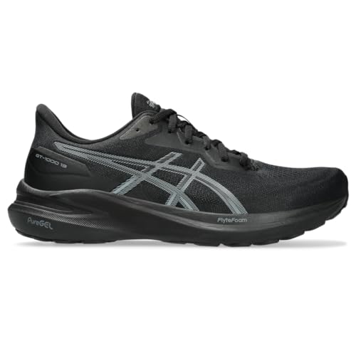 Asics Herren GT-1000 13 Laufschuhe, Schwarz/Stahlgrau, 11 X-Wide Asics Herren GT-1000 13 Laufschuhe, Schwarz/Stahlgrau, 11 X-Wide von Asics