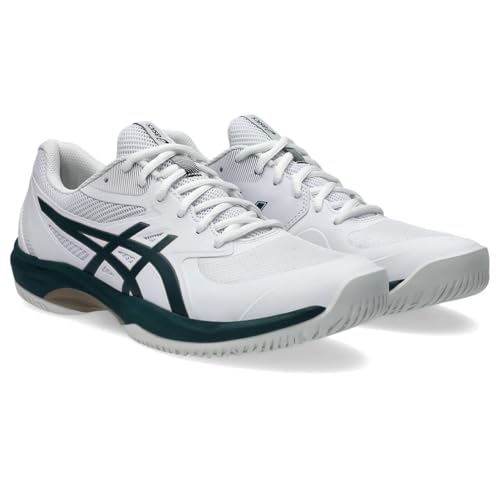 ASICS Herren Game FF Sneaker, Weiss/SÄCHSISCHES GRÜN, 43.5 EU ASICS Herren Game FF Sneaker, Weiss/SÄCHSISCHES GRÜN, 43.5 EU von ASICS
