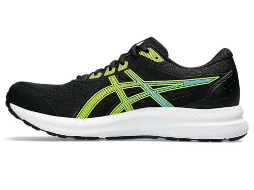 ASICS Herren Gel-Contend 8 Sneaker, Black Electric Lime, 43.5 EU von ASICS