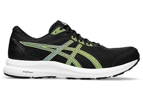 ASICS Herren Gel-Contend 8 Sneaker, Black Electric Lime, 45 EU von ASICS