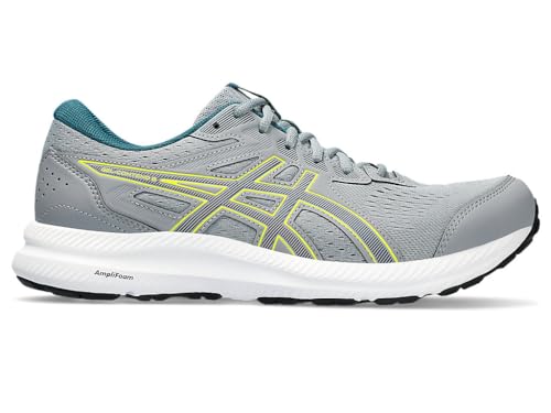 ASICS Herren Gel-Contend 8 Sneaker, Gipskarton/Abendblaugrün, 41.5 EU von ASICS