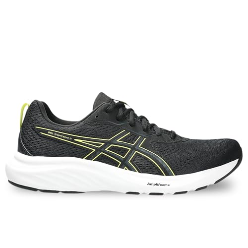 ASICS Herren Gel-Contend 9 Sneaker, Schwarz Zitrone, 44.5 EU von ASICS