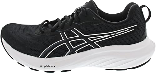 ASICS Herren Gel-Contend 9 Sneaker, Black White, 40.5 EU von ASICS