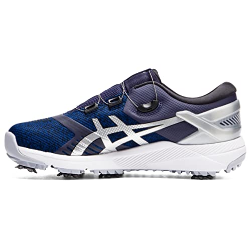 ASICS Herren Gel-Course Duo Boa Golfschuhe, 9, Peacoat/Pure Silver von ASICS