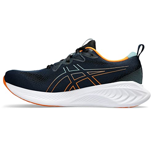 ASICS Herren Gel-Cumulus 25 Laufschuhe, French Blue/Bright Orange, 44.5 EU von ASICS