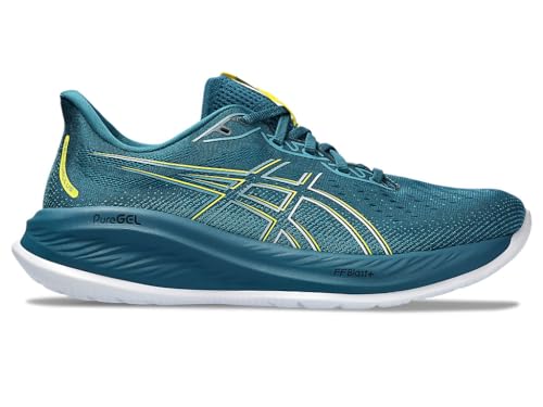 ASICS Herren Gel-Cumulus 26 Sneaker, ABENDBLAUGRÜN/LEUCHTENDES GELB, 40.5 EU ASICS Herren Gel-Cumulus 26 Sneaker, ABENDBLAUGRÜN/LEUCHTENDES GELB, 40.5 EU von ASICS