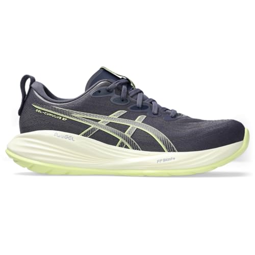 ASICS Herren Gel-Cumulus 27 Laufschuhe, Indigo Fog/Lucid Yellow, 44.5 EU von ASICS
