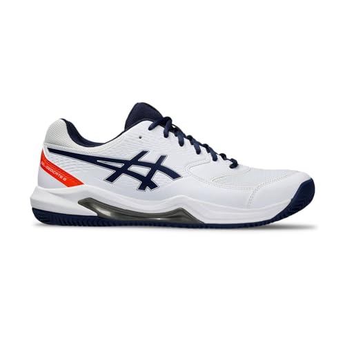 ASICS Herren Gel-Dedicate 8 Clay Sneaker, White Blue Expanse, 39.5 EU von ASICS