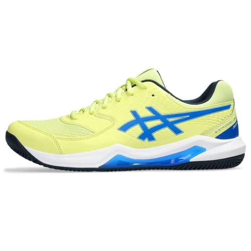 ASICS Herren Gel-Dedicate 8 Padel Sneaker, Glow Yellow/Illusion Blue, 41.5 EU von ASICS