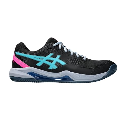 ASICS Herren Gel-Dedicate 8 Padel Sneaker, SCHWARZ/Energy Aqua, 46.5 EU ASICS Herren Gel-Dedicate 8 Padel Sneaker, SCHWARZ/Energy Aqua, 46.5 EU von ASICS