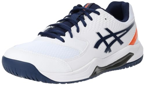 ASICS Herren Gel-Dedicate 8 Sneaker, White Blue Expanse, 46.5 EU von ASICS