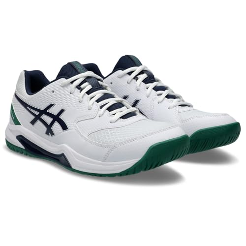 ASICS Herren Gel-Dedicate 8 Sneaker, Midnight Weiß, 42.5 EU ASICS Herren Gel-Dedicate 8 Sneaker, Midnight Weiß, 42.5 EU von ASICS