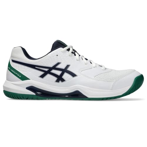 ASICS Herren Gel-Dedicate 8 Sneaker, White Midnight, 44.5 EU von ASICS
