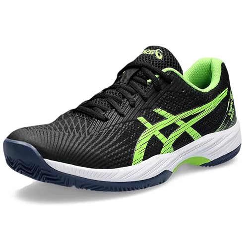 ASICS Herren Gel-Game 9 Padel Sneaker, Black/Electric Lime, 47 EU von ASICS