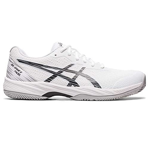 ASICS Herren Gel-Game 9 Padel Sneaker, White/Black, 44.5 EU von ASICS