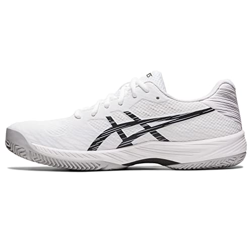 ASICS Herren Gel-Game 9 Padel Sneaker, White/Black, 42.5 EU von ASICS