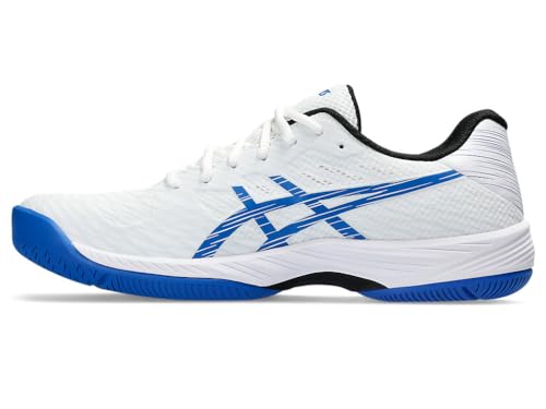 ASICS Herren Gel-Game 9 Sneaker, White/Tuna Blue, 43.5 EU von ASICS