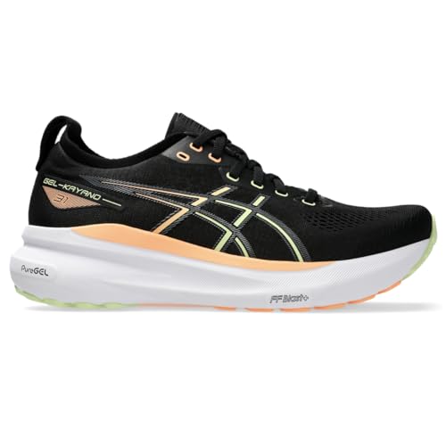ASICS Herren Gel-Kayano 31 Laufschuhe, Schwarz/Cool Matcha, 43.5 EU von ASICS