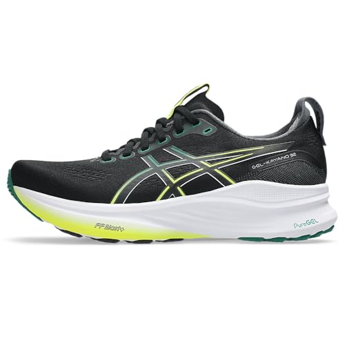 ASICS Herren Gel-Kayano 32 Sneaker, Black Jasper Green, 42 EU von ASICS
