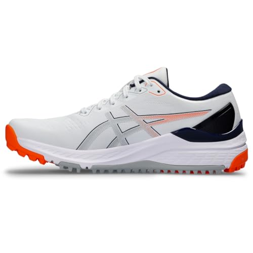 ASICS Herren Gel-Kayano ACE 2 Golfschuh, Weiß/Shocking Orange, 46.5 EU von ASICS