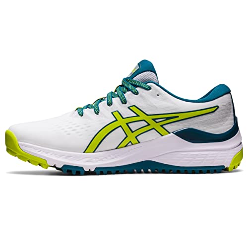 ASICS Herren Gel-Kayano ACE Golfschuhe, Weiß/Neonlime, 42.5 EU von ASICS