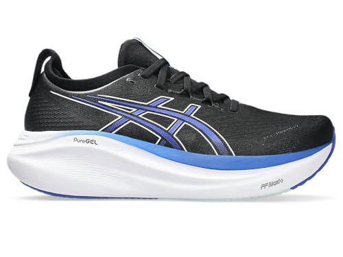 ASICS Herren Gel-Nimbus 27 Sneaker, Black Dark Cobalt, 42.5 EU von ASICS