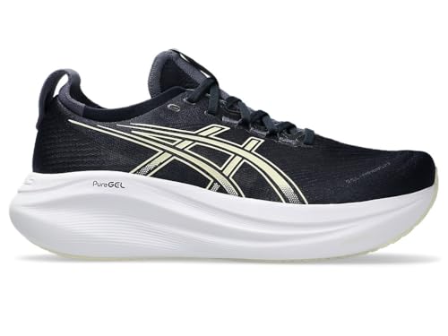 ASICS Herren Gel-Nimbus 27 Sneaker, Midnight Vanilla, 40.5 EU ASICS Herren Gel-Nimbus 27 Sneaker, Midnight Vanilla, 40.5 EU von ASICS