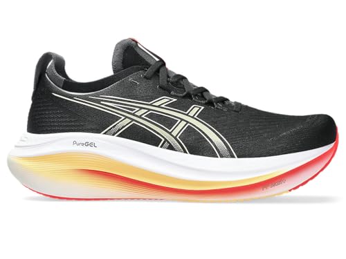 ASICS Herren Gel-Nimbus 27 Sneaker, Schwarz Khaki, 44.5 EU ASICS Herren Gel-Nimbus 27 Sneaker, Schwarz Khaki, 44.5 EU von ASICS