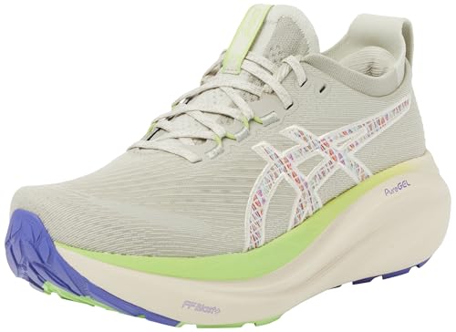 ASICS Herren Gel-Nimbus 27 TR Sneaker, NATURBADEN/LIMETTENGRÜN, 39 EU von ASICS