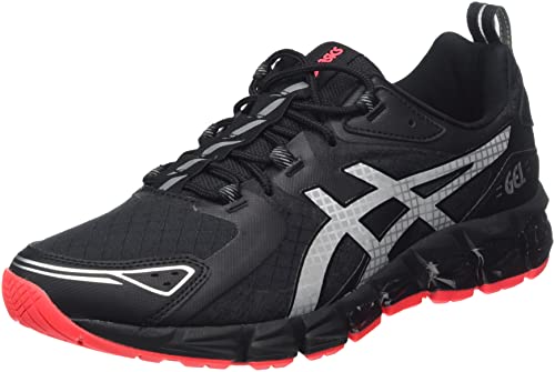 ASICS Herren Gel-Quantum 180 LITE-Show Sneaker, SCHWARZ/REINSILBER, 40.5 EU von ASICS