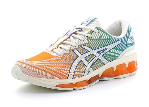 ASICS Herren Gel-Quantum 360 VII Sneaker, Creme Bengal Orange, 40.5 EU ASICS Herren Gel-Quantum 360 VII Sneaker, Creme Bengal Orange, 40.5 EU von ASICS